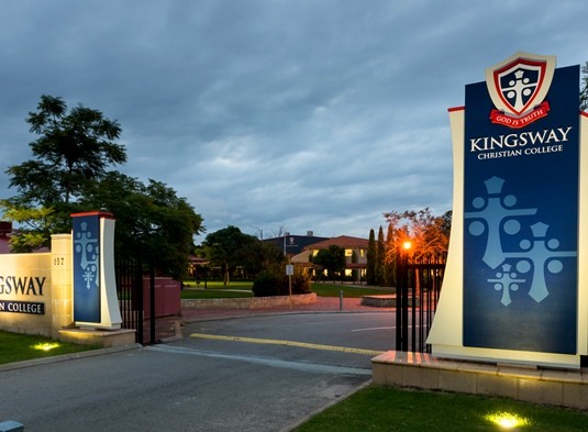 Kingsway Christian College entry way