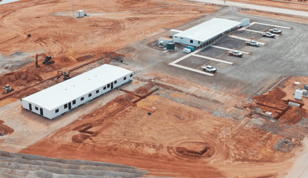 Building on mine site in Kalgoorlie area