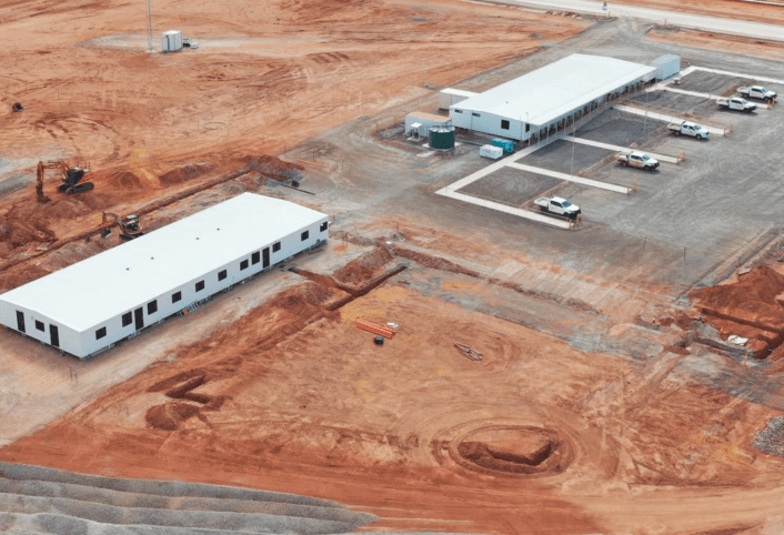 Building on mine site in Kalgoorlie area