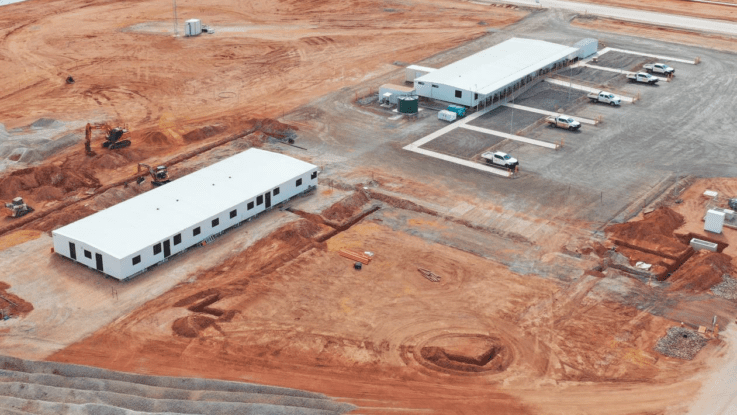 Building on mine site in Kalgoorlie area